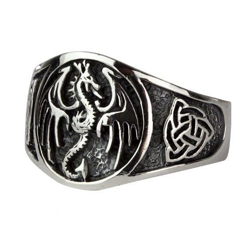 Ring Dragon - Edelstahl - vergleichen und g&uuml;nstig kaufen